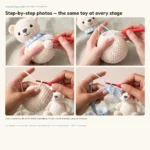 Polar Bear Cub with Scarf – dragon scarf crochet (photo 4)