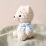 Polar Bear Cub with Scarf – dragon scarf crochet (photo 10)