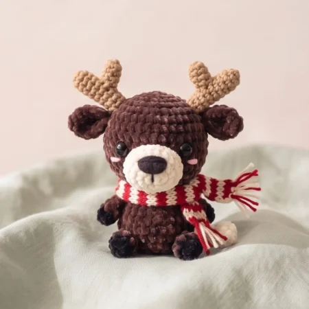 Christmas Moose – christmas ornament crochet pattern (photo 2)