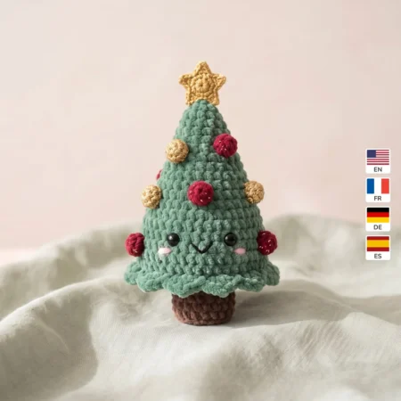 Christmas Minis 3-in-1 Keychains (Santa – crochet patterns for christmas decorations