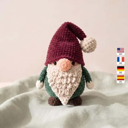 Christmas Gnome – christmas ornament crochet patterns