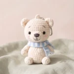 Polar Bear Keychain – crochet keychain kits (photo 2)