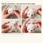 Polar Bear Keychain – crochet keychain kits (photo 4)