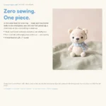 Polar Bear Keychain – crochet keychain kits (photo 8)
