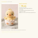 Chick in Eggshell – crochet easter rabbit (photo 6)