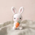 Bunny with Carrot Keychain – rabbit crochet pattern (photo 2)