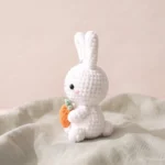 Bunny with Carrot Keychain – rabbit crochet pattern (photo 9)