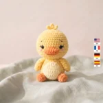 Spring Duckling – no-sew amigurumi crochet pattern
