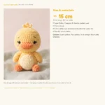 Spring Duckling – no-sew amigurumi crochet pattern (photo 6)