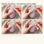 Easter Minis 3-in-1 (Chick, Bunny, Lamb) – crochet pattern for bunny (photo 4)