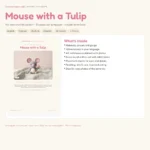 Mouse with a Tulip – no-sew amigurumi crochet pattern (photo 3)