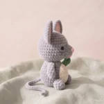 Mouse with a Tulip – no-sew amigurumi crochet pattern (photo 9)
