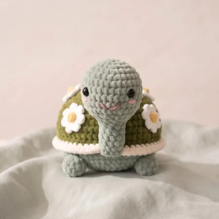 Blossom Turtle – fruit turtle crochet pattern (photo 2)