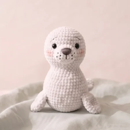 Baby Seal – no-sew amigurumi crochet pattern (photo 2)