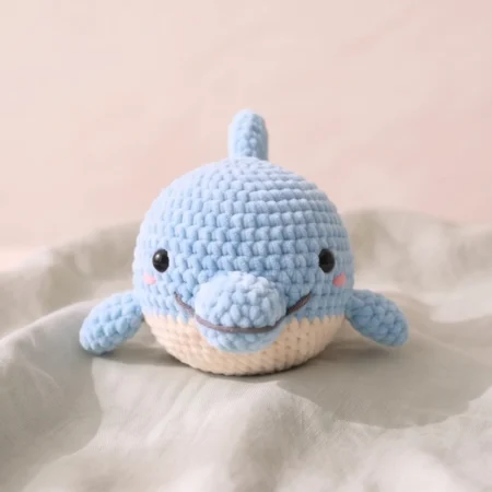 Smiling Dolphin – no-sew amigurumi crochet pattern (photo 2)