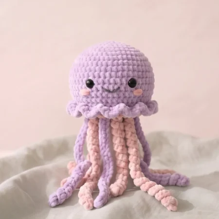 Jellyfish – no-sew amigurumi crochet pattern (photo 2)