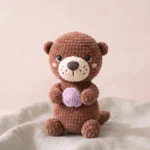 Sea Otter with Shell – no-sew amigurumi crochet pattern (photo 2)