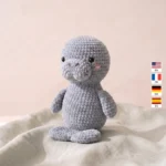 Manatee – no-sew amigurumi crochet pattern