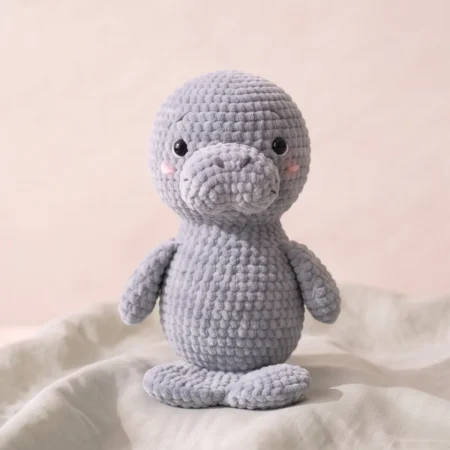 Manatee – no-sew amigurumi crochet pattern (photo 2)