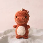 Mini T-Rex Keychain – dinosaur crochet pattern (photo 2)