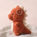 Mini T-Rex Keychain – dinosaur crochet pattern (photo 9)