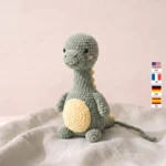 Baby Brachiosaurus – crochet dinosaur