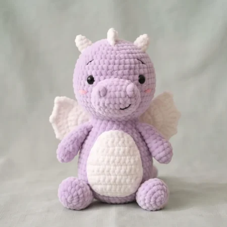 Cloud Dragon – mini dragon crochet pattern (photo 2)