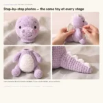 Cloud Dragon – mini dragon crochet pattern (photo 4)