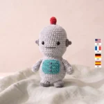 Little Robot – no-sew amigurumi crochet pattern