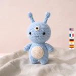 Little Blue Alien – no-sew amigurumi crochet pattern