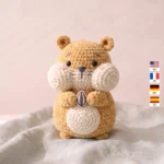 Chubby Hamster – no-sew amigurumi crochet pattern