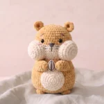 Chubby Hamster – no-sew amigurumi crochet pattern (photo 2)