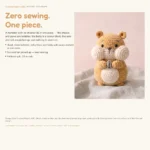 Chubby Hamster – no-sew amigurumi crochet pattern (photo 8)
