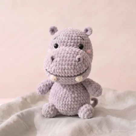 Hippo – no-sew amigurumi crochet pattern (photo 2)