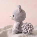 Wolf Pup – small crochet dog (photo 9)