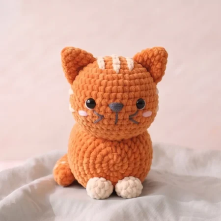 Orange Cat Loaf – crochet cat amigurumi pattern (photo 2)