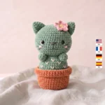 Cactus Cat – floppy cat crochet pattern