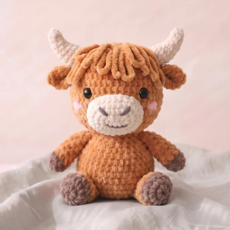 Highland Cow – no-sew amigurumi crochet pattern (photo 2)