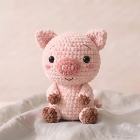 Piglet – no-sew amigurumi crochet pattern (photo 2)