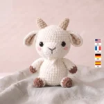 Goat Kid – no-sew amigurumi crochet pattern