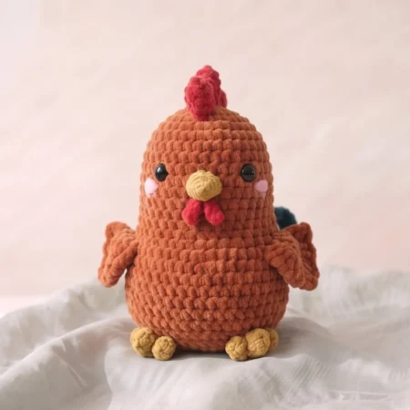 Rooster – no-sew amigurumi crochet pattern (photo 2)