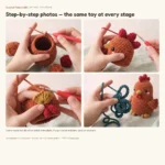 Rooster – no-sew amigurumi crochet pattern (photo 4)