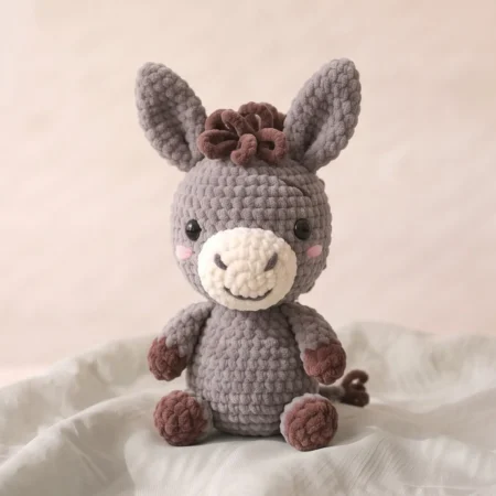 Donkey – no-sew amigurumi crochet pattern (photo 2)