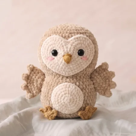 Barn Owl – no-sew amigurumi crochet pattern (photo 2)