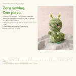 Caterpillar – no-sew amigurumi crochet pattern (photo 8)