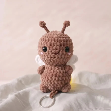 Firefly Keychain – how to make crochet keychain (photo 2)