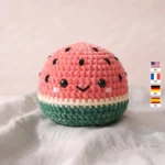 Watermelon Buddy – no-sew amigurumi crochet pattern