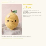 Lemon Buddy – no-sew amigurumi crochet pattern (photo 6)