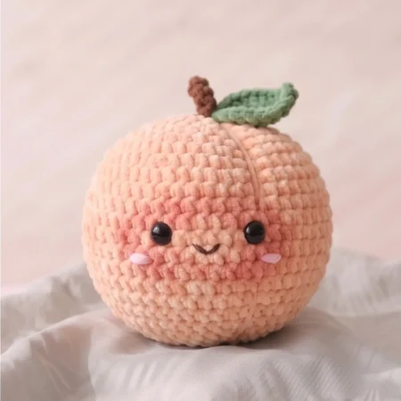 Peach Buddy – no-sew amigurumi crochet pattern (photo 2)
