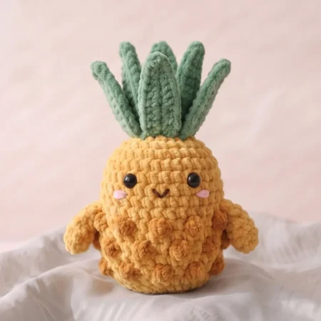 Pineapple Buddy – no-sew amigurumi crochet pattern (photo 2)